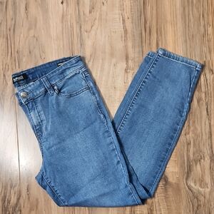 Buffalo David Bitton Aubrey Mid Rise Stretch Super Soft Ankle Grazer Jeans 10